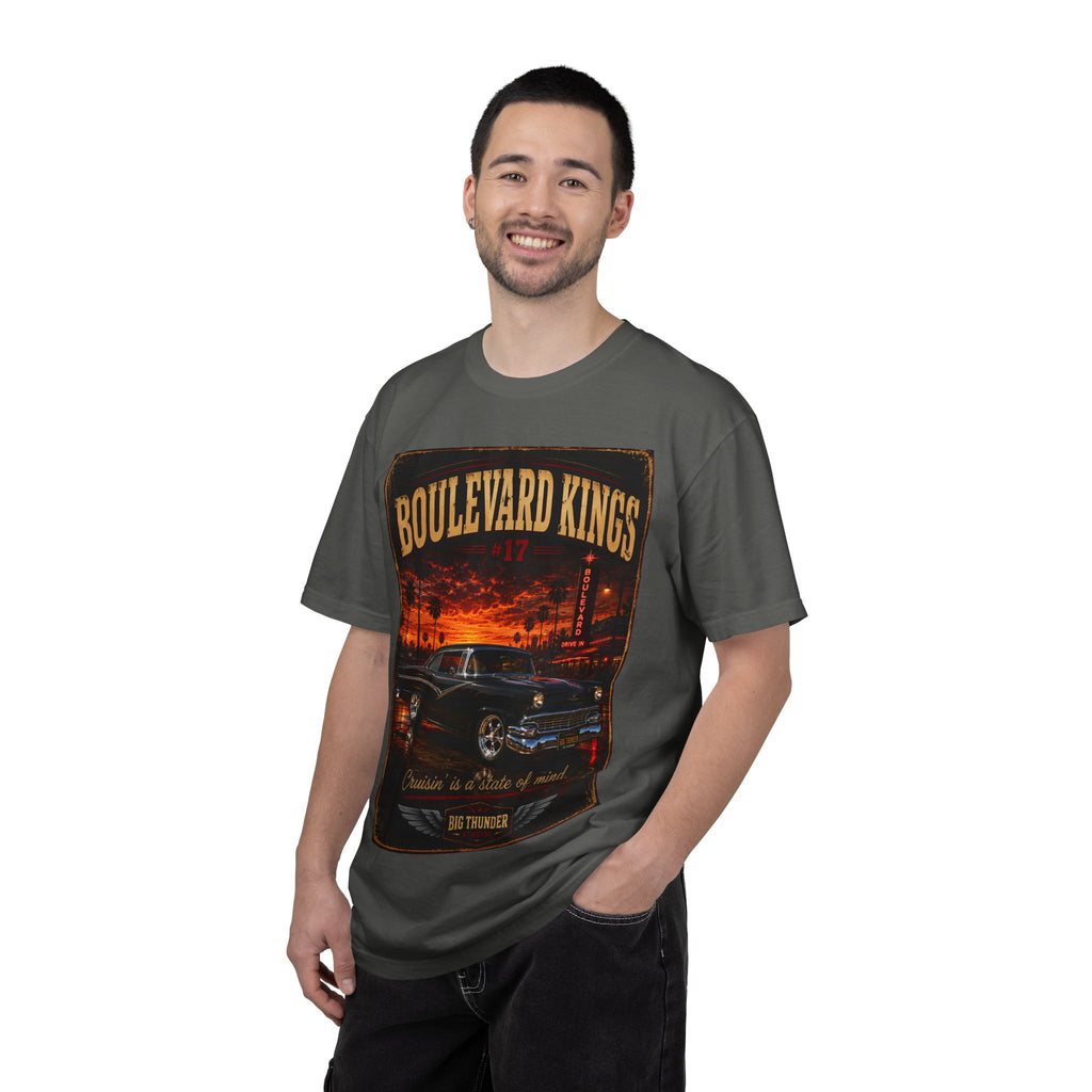 classic car shirt, muscle car shirt, lowrider shirt, car guy shirt, car dad gift, retro car shirt, race car shirt, boulevard kings #17