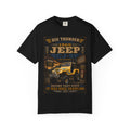 1966 Jeep CJ-5 Big Thunder Vintage Jeep T-Shirt | Off-Road Rock Crawling
