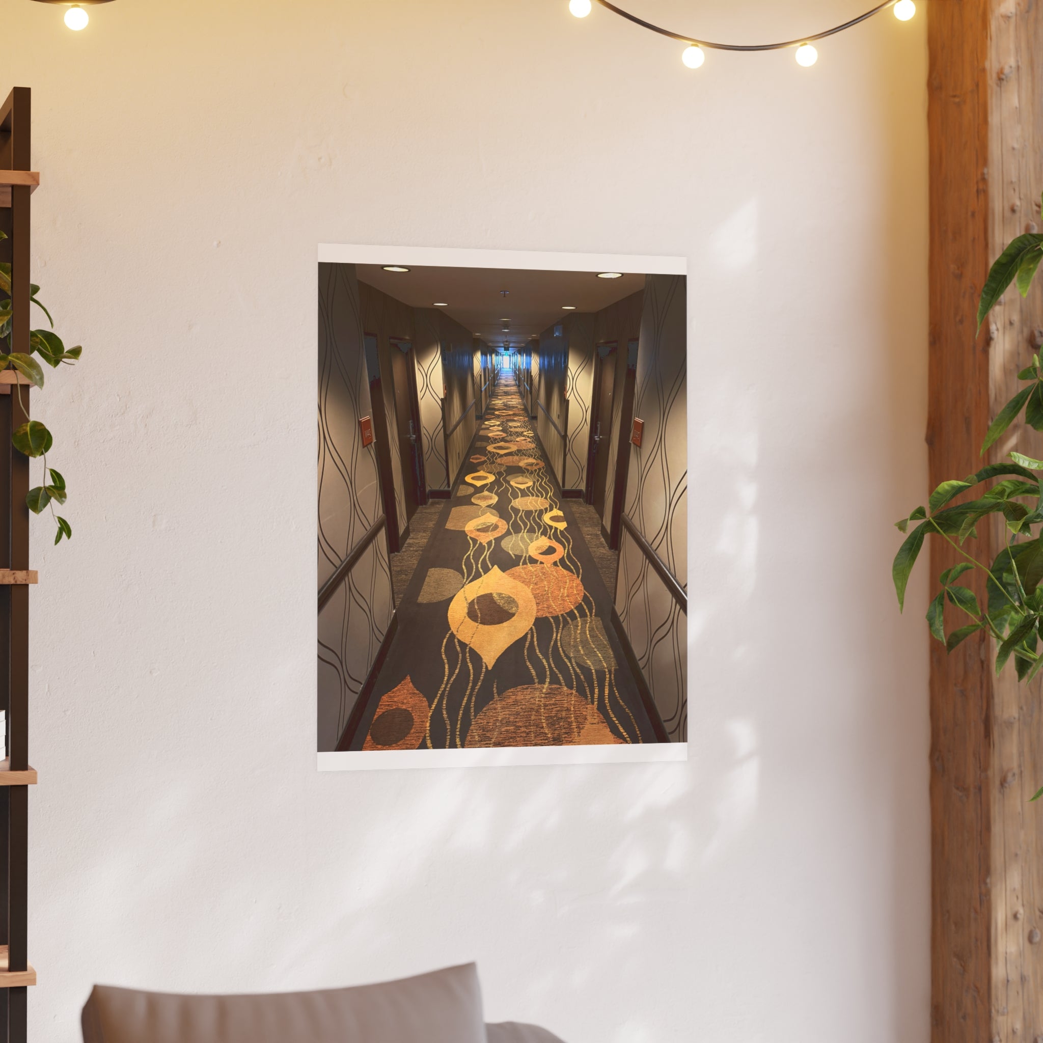 Hallway to Infinity - Abstract Hallway Photography - Fine Art Print