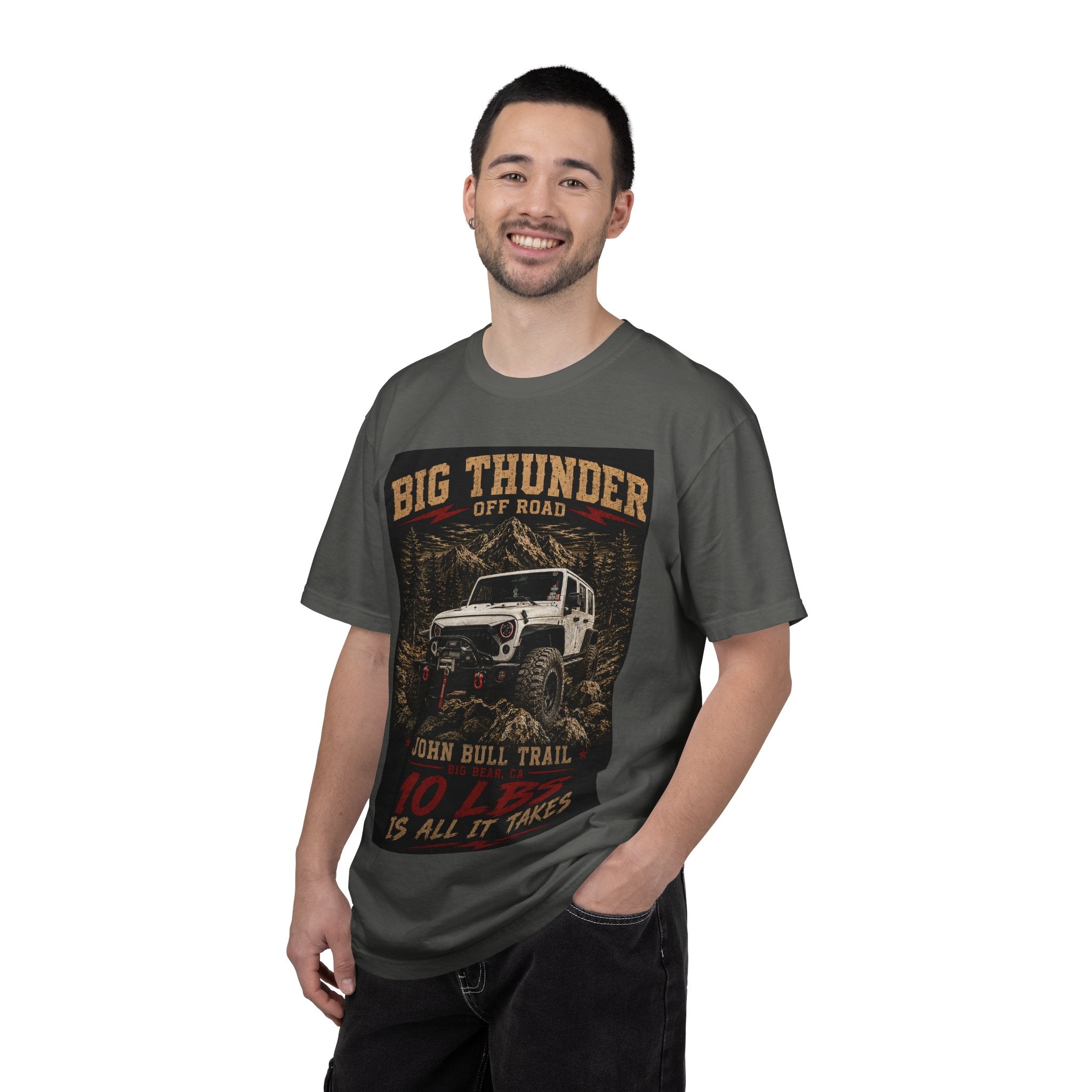 Big Thunder Off Road Jeep Graphic T-Shirt | Offroad Adventure Tee