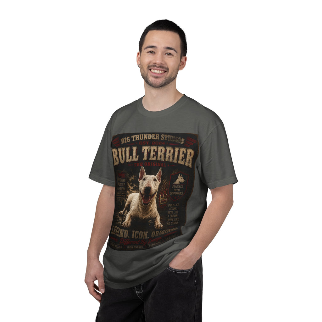 Bull Terrier Vintage Poster T-shirt | Legend Icon Original