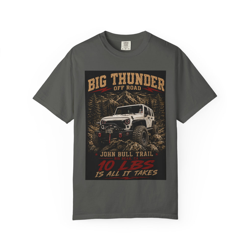 Big Thunder Off Road Jeep Graphic T-Shirt | Offroad Adventure Tee