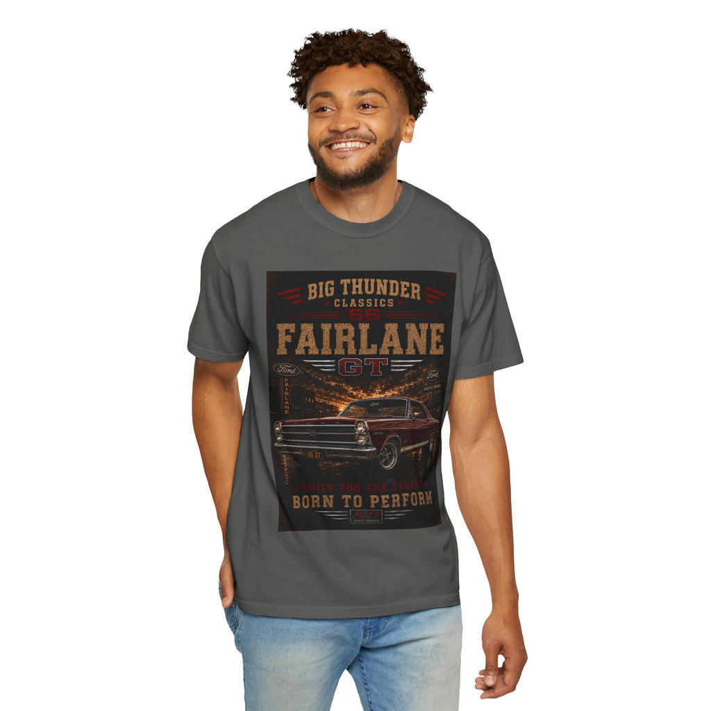 1966 Ford Fairlane GT 427 t-Shirt | Classic Muscle Car Tee | Big Thunder Classics | Vintage Ford Shirt