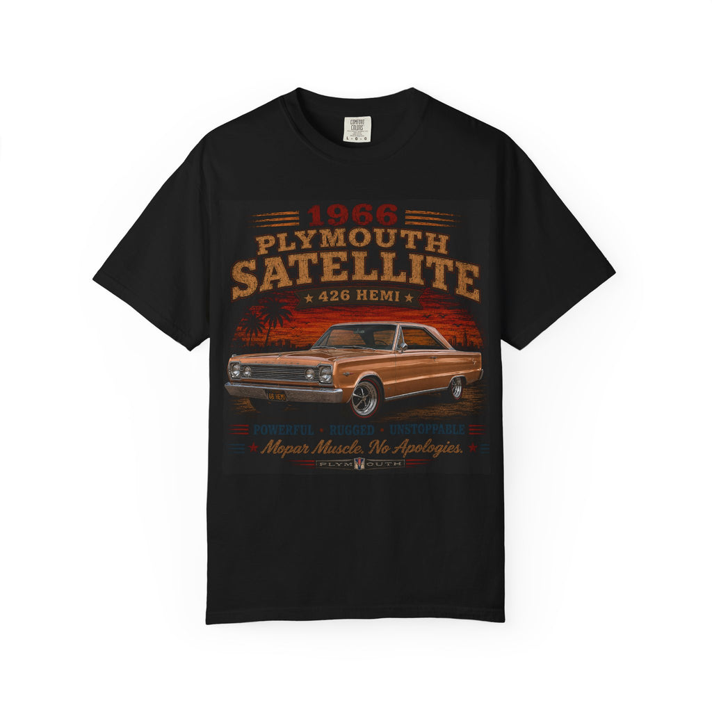 1966 Plymouth Satellite 426 Hemi T-shirt | Classic Muscle Car Tee