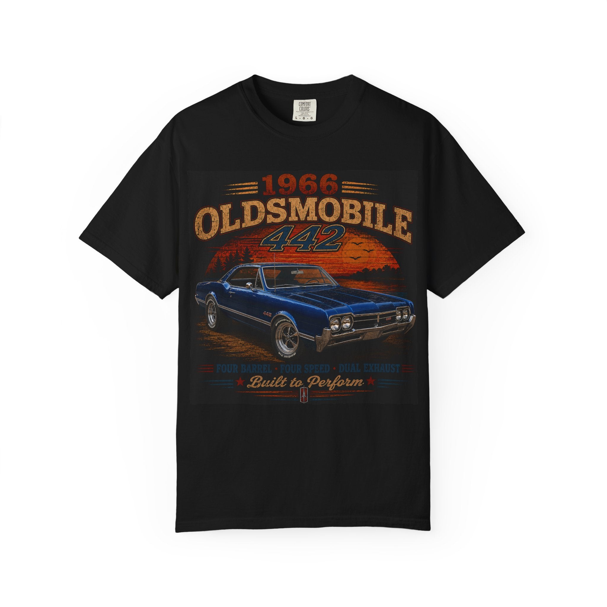 1966 Oldsmobile 442 shirt | Classic Muscle Car Tee | Vintage 442 Gift | Comfort Colors Graphic Tee