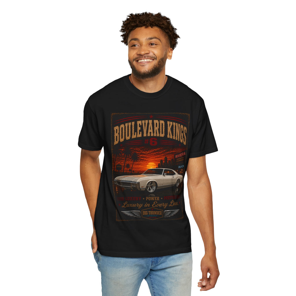 classic car shirt, muscle car shirt, lowrider shirt, car guy shirt, car dad gift, retro car shirt, race car shirt, boulevard kings #6