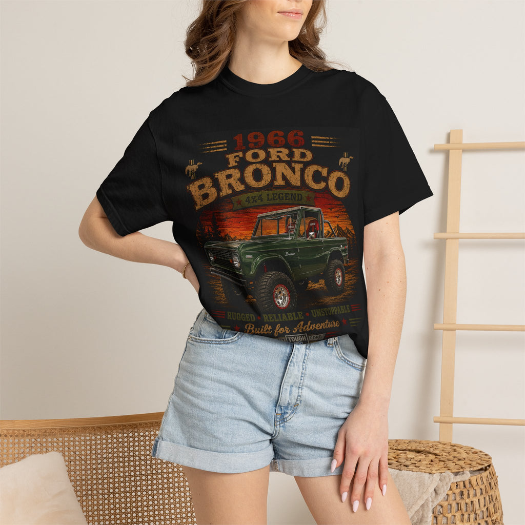 1966 Ford Bronco T-Shirt | Vintage Off-Road Truck Graphic Tee