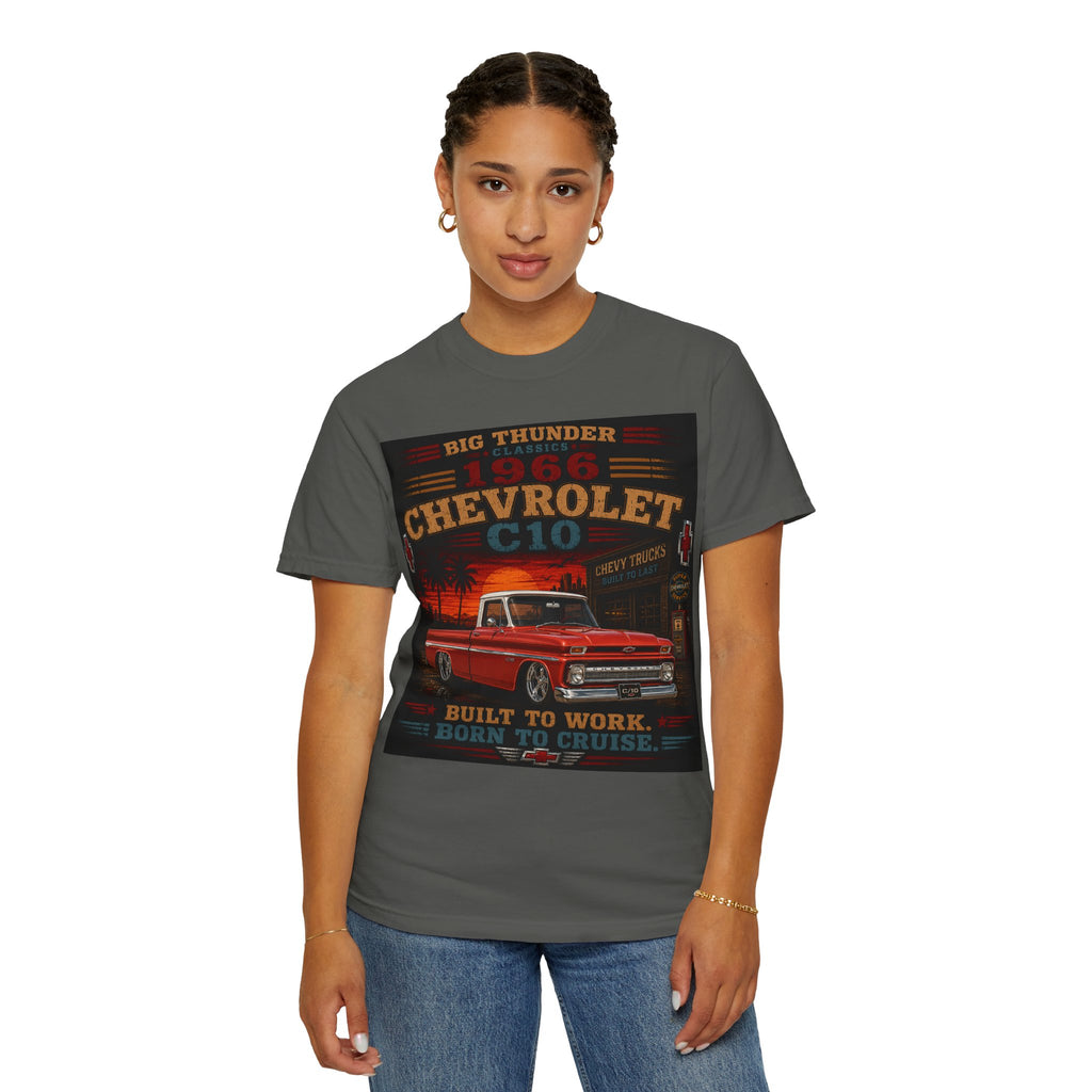 1966 Chevrolet C10 Truck T-Shirt | Vintage Pickup, Retro Garage