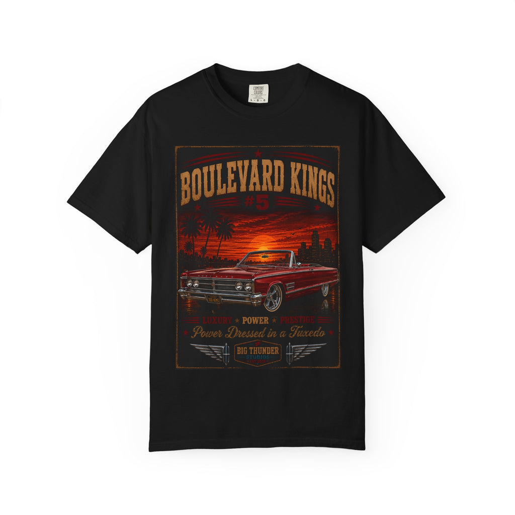 classic car shirt, muscle car shirt, lowrider shirt, car guy shirt, car dad gift, retro car shirt, race car shirt, boulevard kings #5