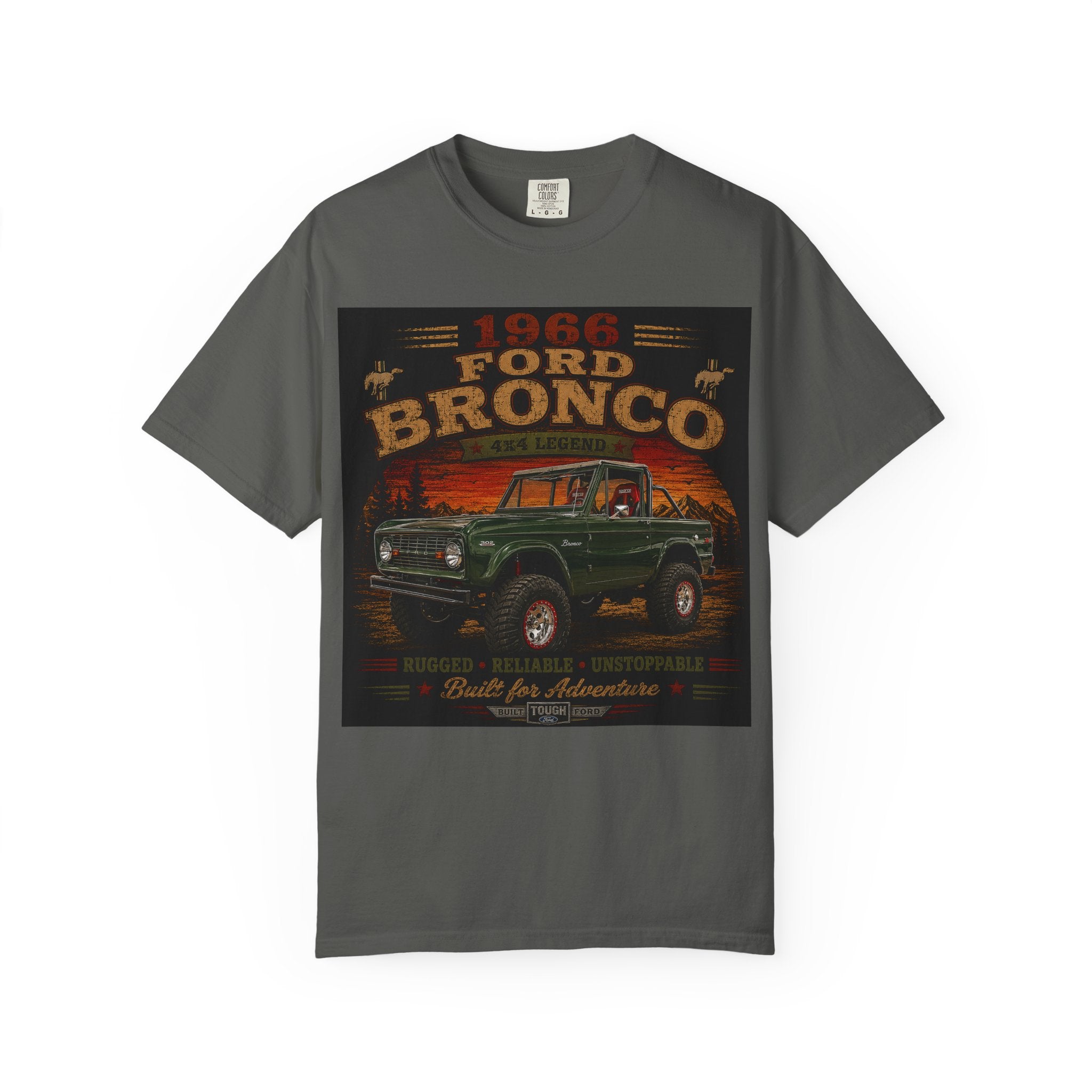1966 Ford Bronco T-Shirt | Vintage Off-Road Truck Graphic Tee
