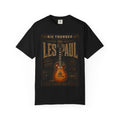 Les Paul Guitar Poster T-Shirt | Vintage Electric Guitar Graphic