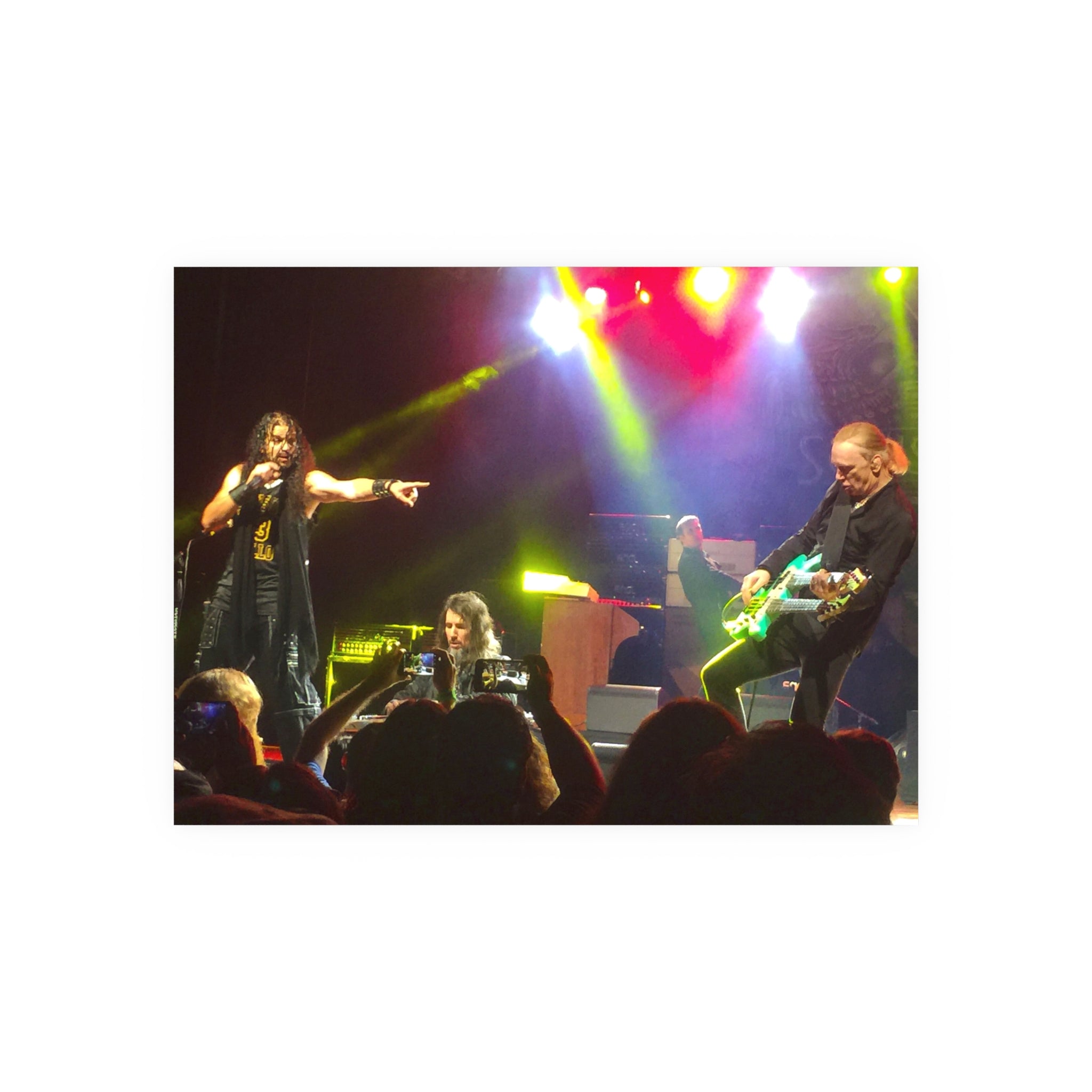 Sons of Apollo Live at The House of Blues Anaheim | Jeff Scott Soto | Billy Sheehan | Ron Bumblefoot Thal | Signed Print by Jon D Purpura