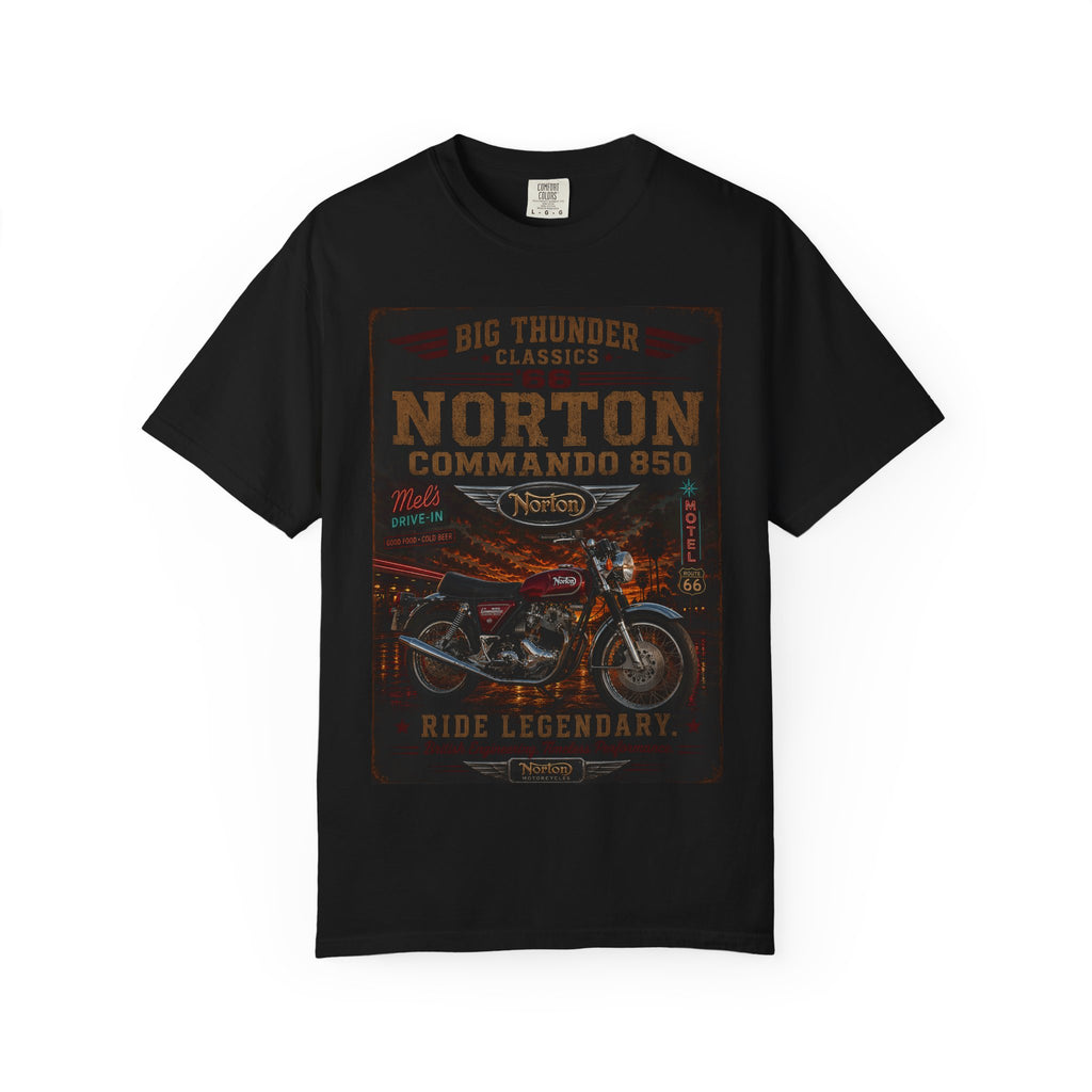 Norton Commando 850 Motorcycle Tee | Vintage Bike Ride Legendary T-Shirt