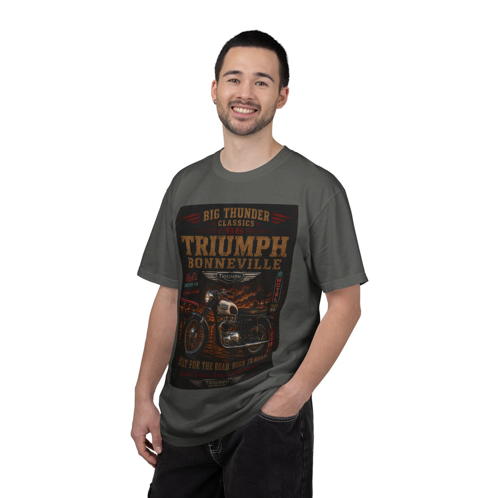 Triumph Bonneville Motorcycle Tee | Vintage Biker Graphic Shirt